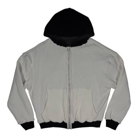 Bossi Logo Zip Up Thermal Lined Hoodie