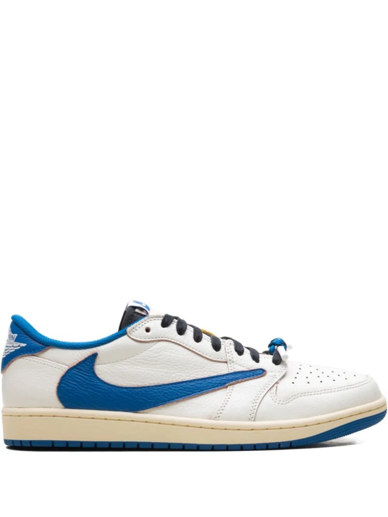Jordan 1 Retro Low OG SP Fragment x Travis Scott Sail Military Blue
