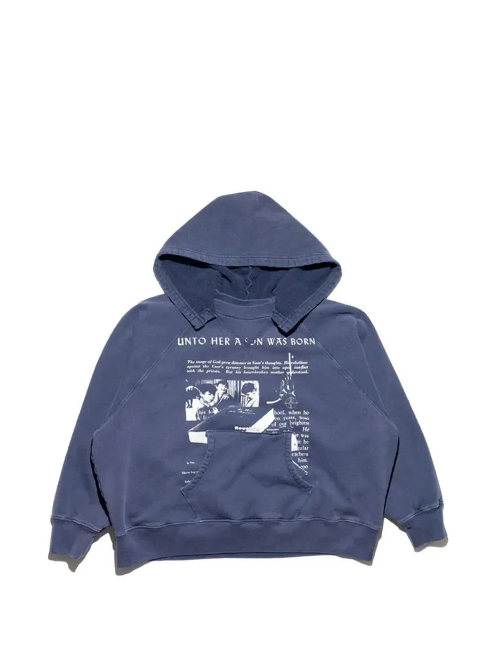 Enfants Riches Deprimes Soso Raglan Afterhood Navy Hoodie