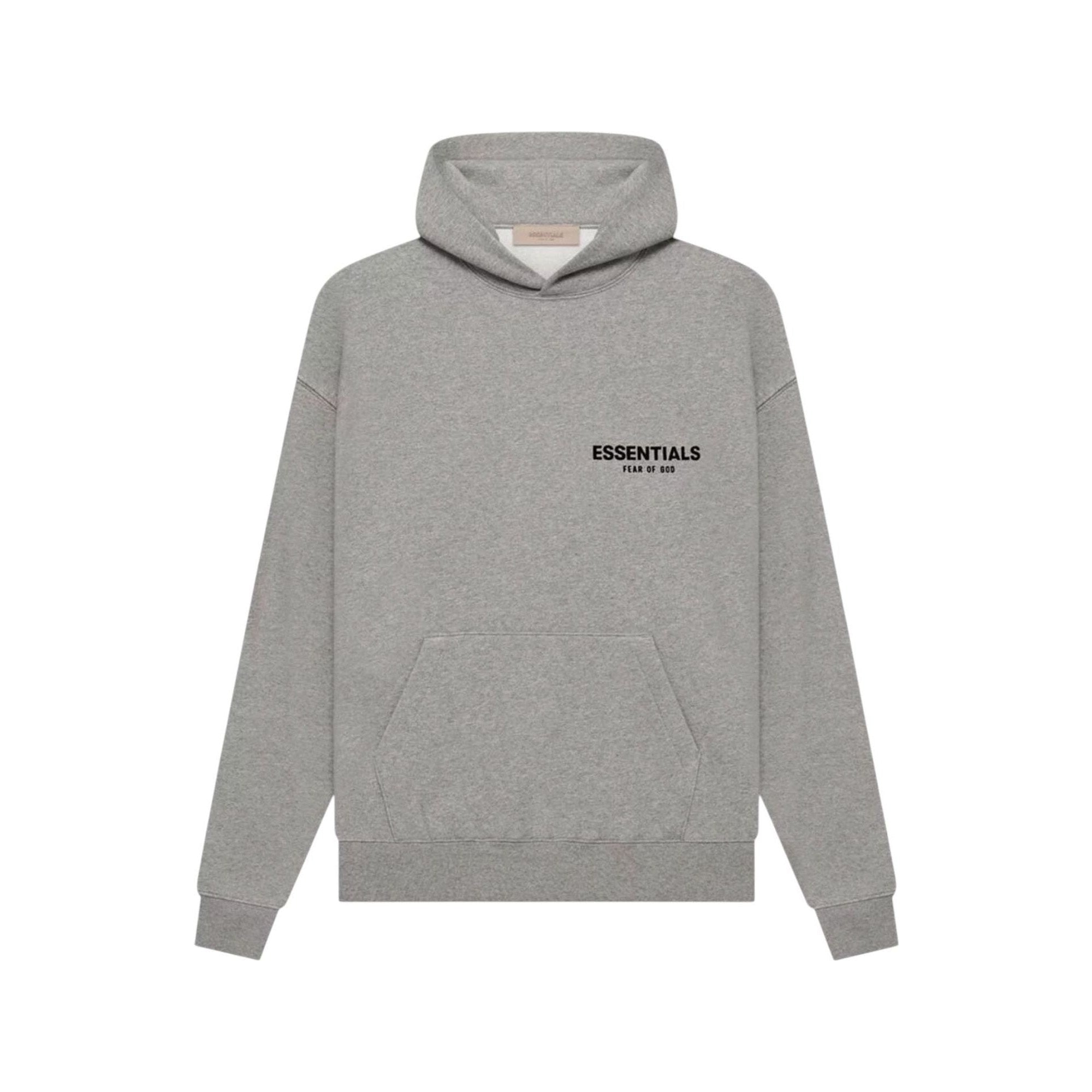 Essentials Hoodie Kids Dark Oatmeal