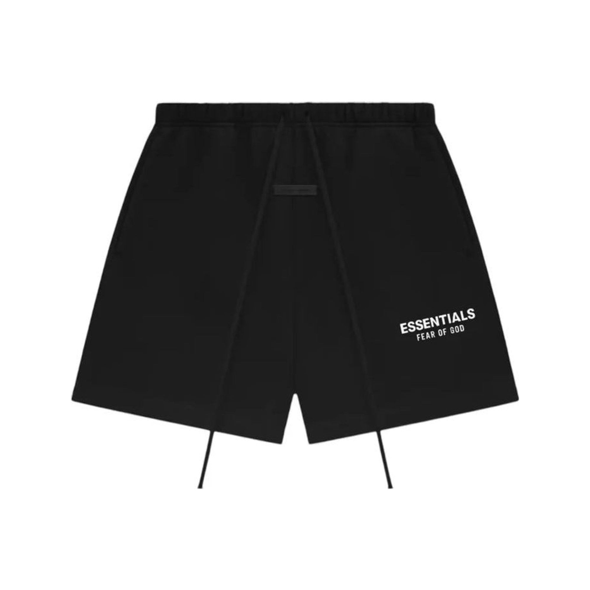 Essentials Jet Black Sweatshorts