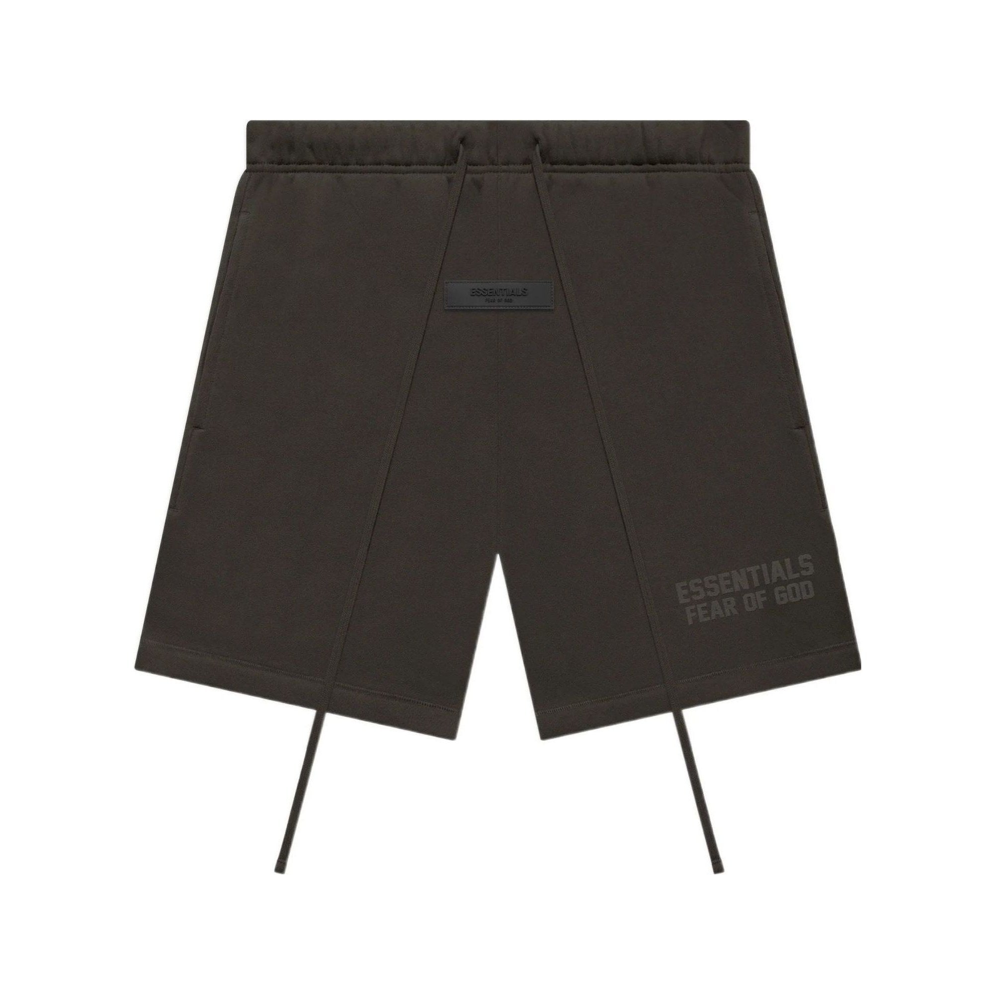 Essentials Off Black Sweatshorts