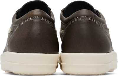 Rick Owens Vintage Lamb Leather Washed Black/Milk Sneaker