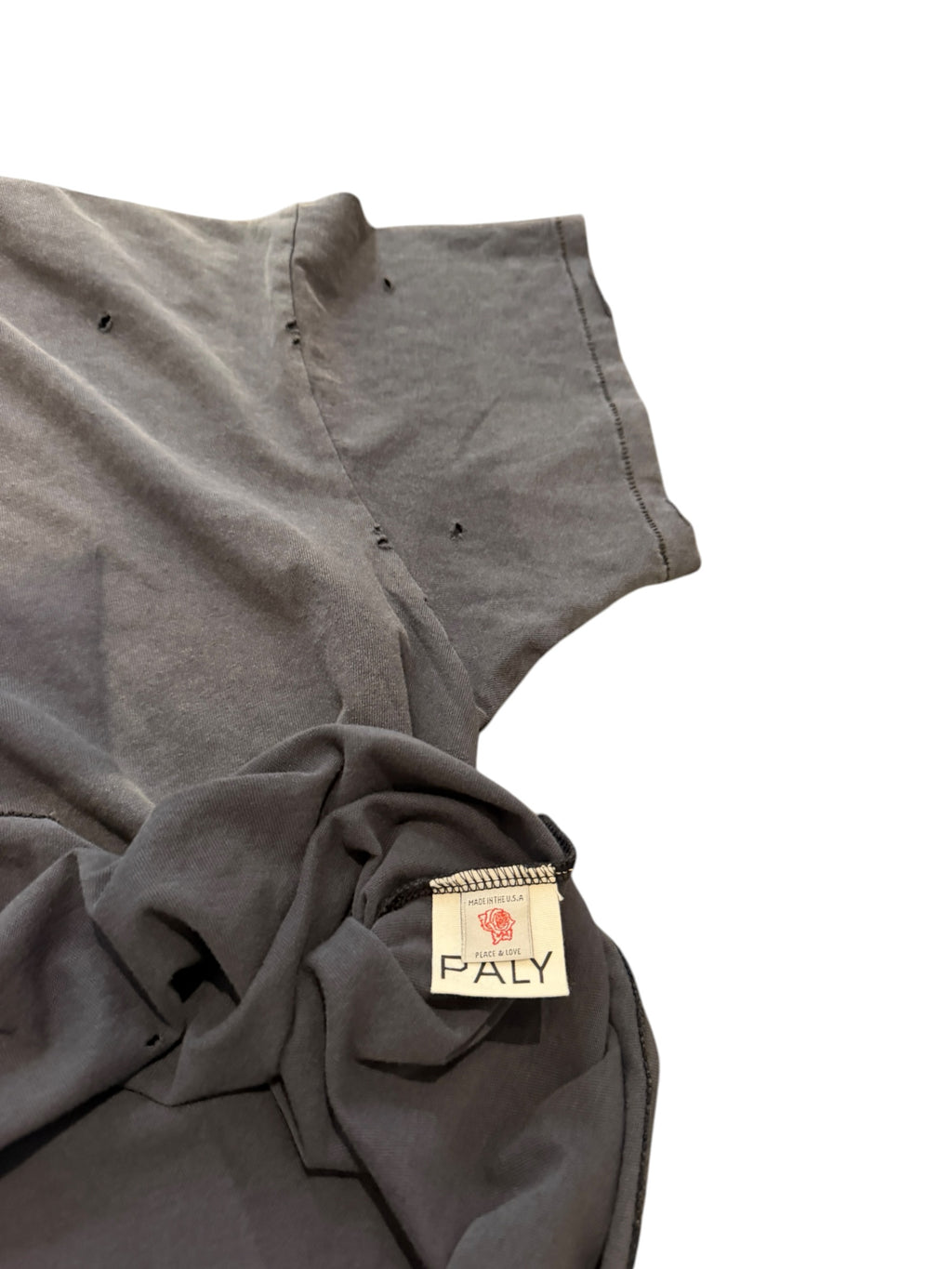 Paly Hollywood Core Logo Grey T-Shirt