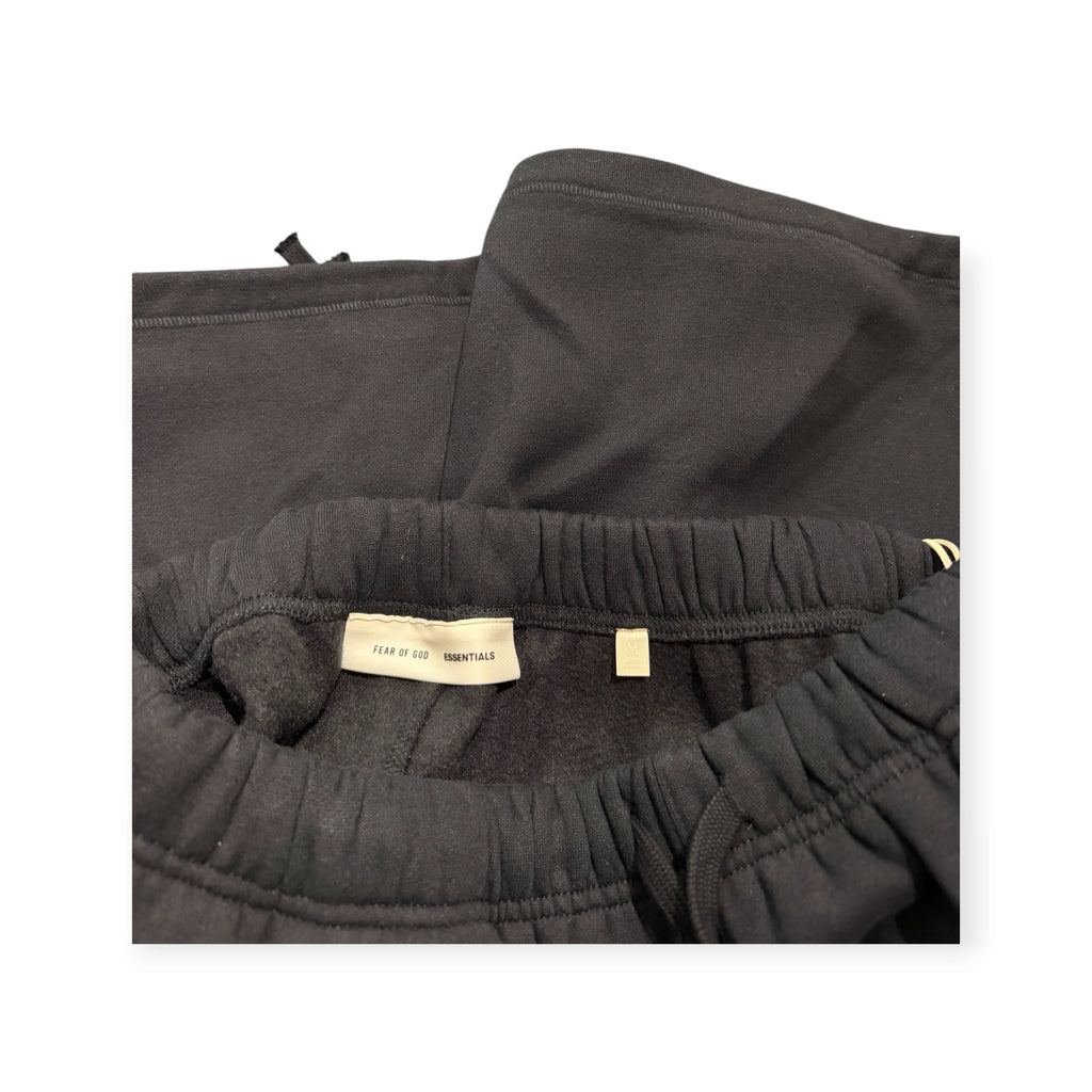 Essentials Jet Black Sweatshorts