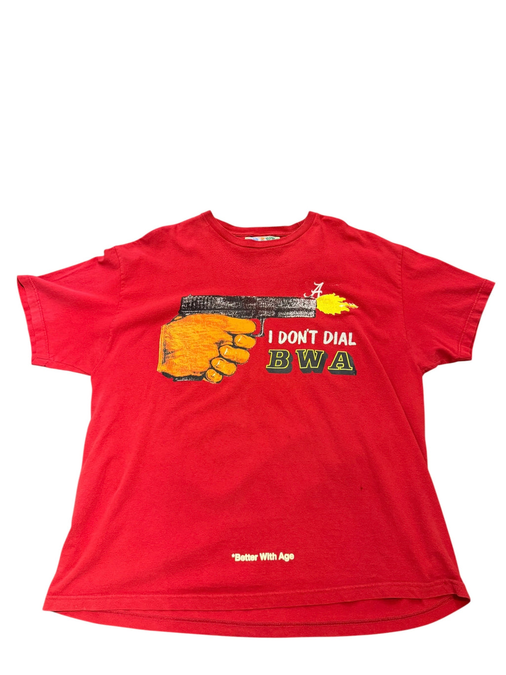 Better With Age* Bang T-Shirt Red