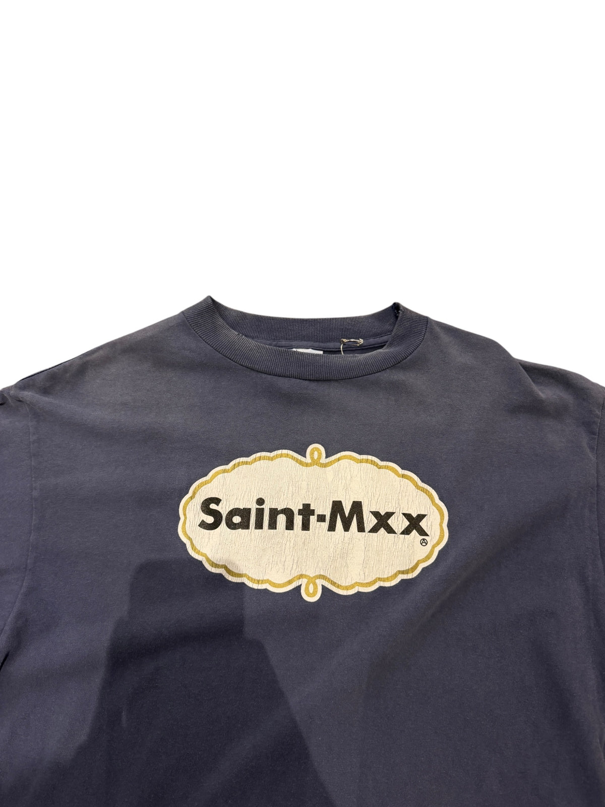 Saint Michael MXX Logo Navy T-Shirt