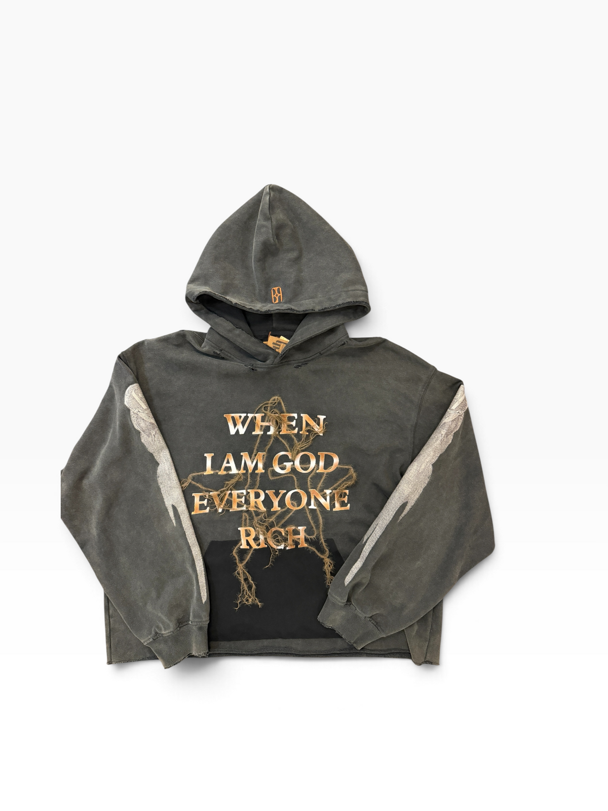 Birth of a royal child God Hooded Sweatshirt Black