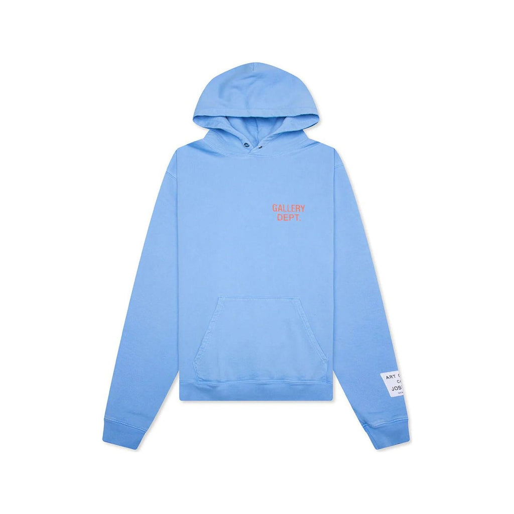 Gallery Dept. 90’s GD Logo Baby Blue Hoodie