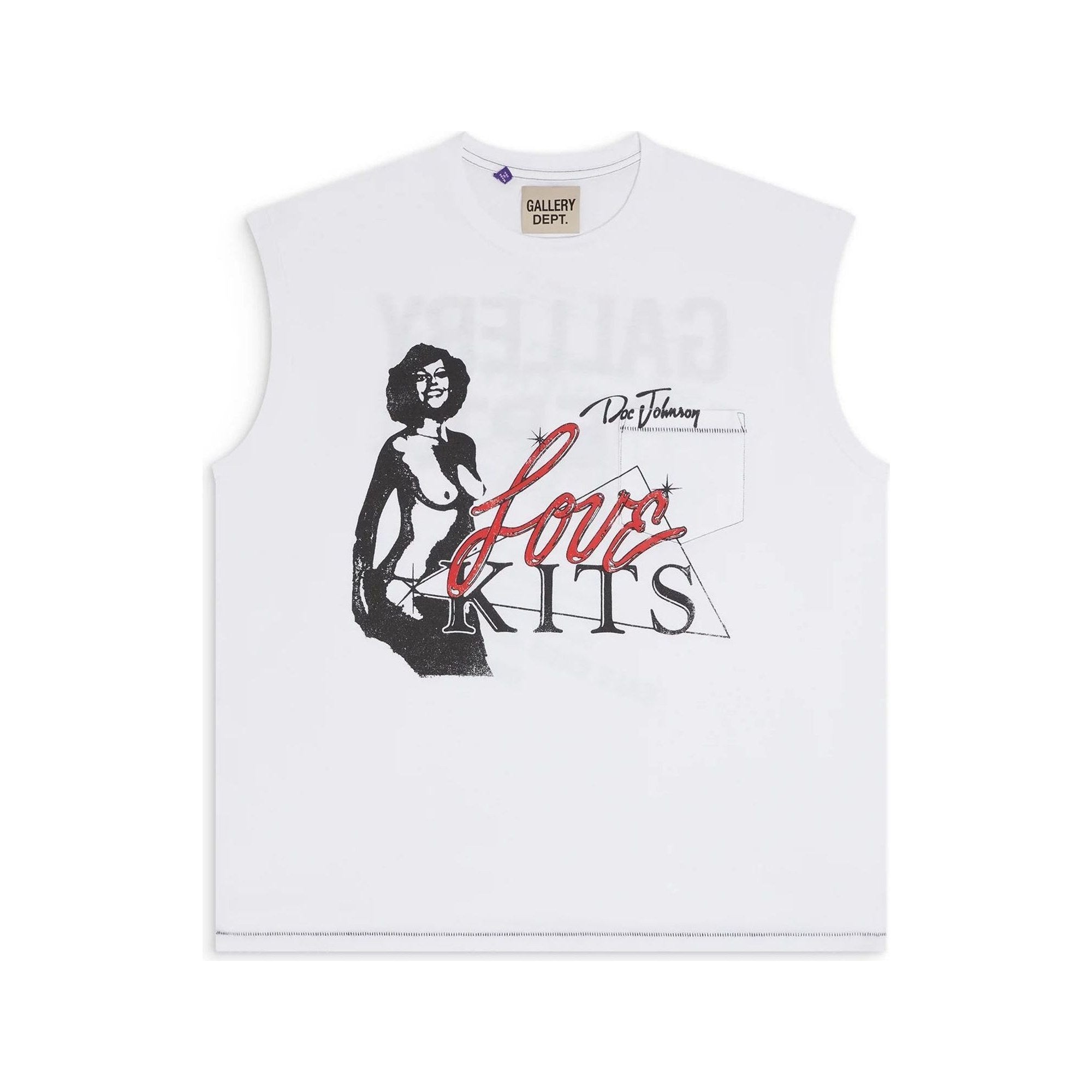 Gallery Dept. Doc Johnson Love Kit White Tank Shirt