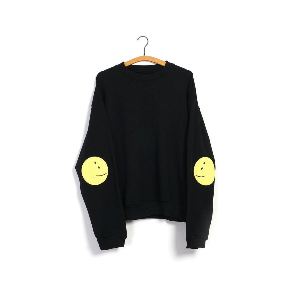 Kapital Blank Crewneck Black