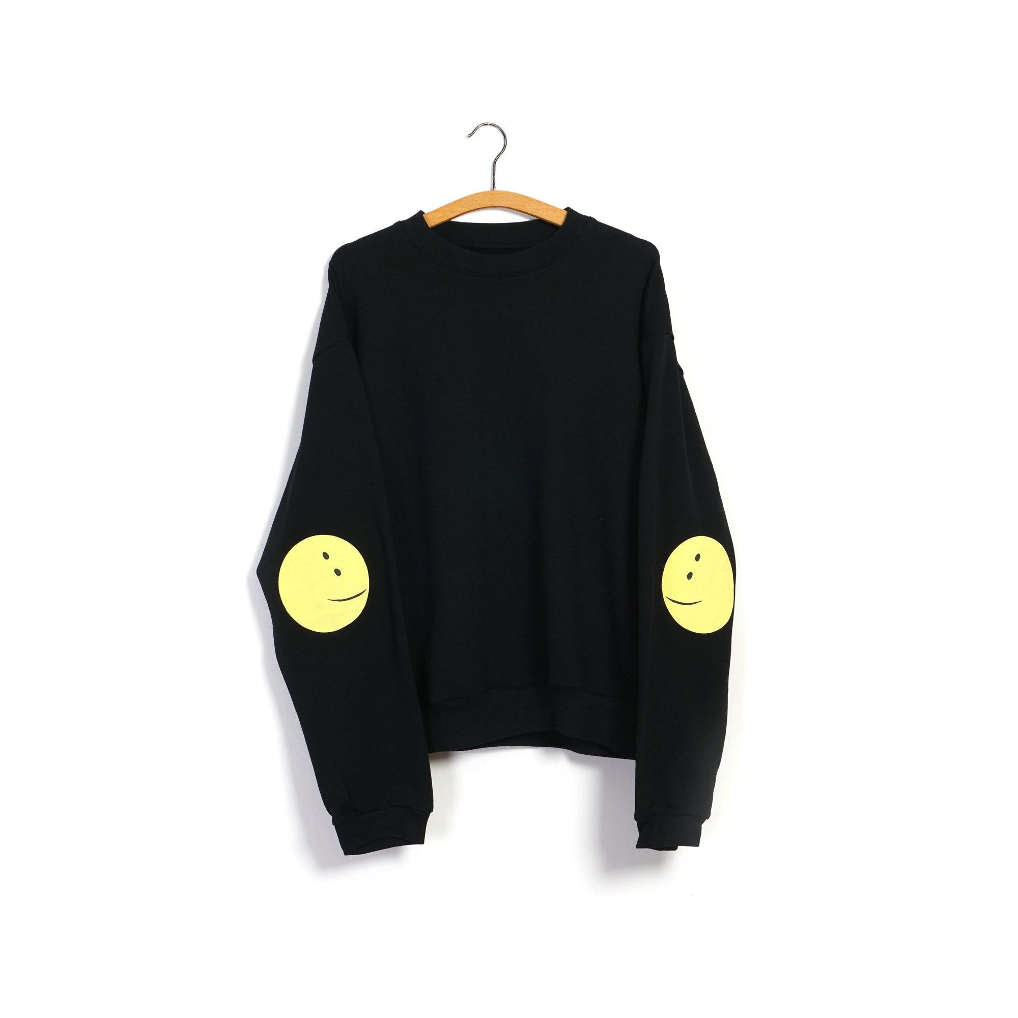Kapital Blank Crewneck Black