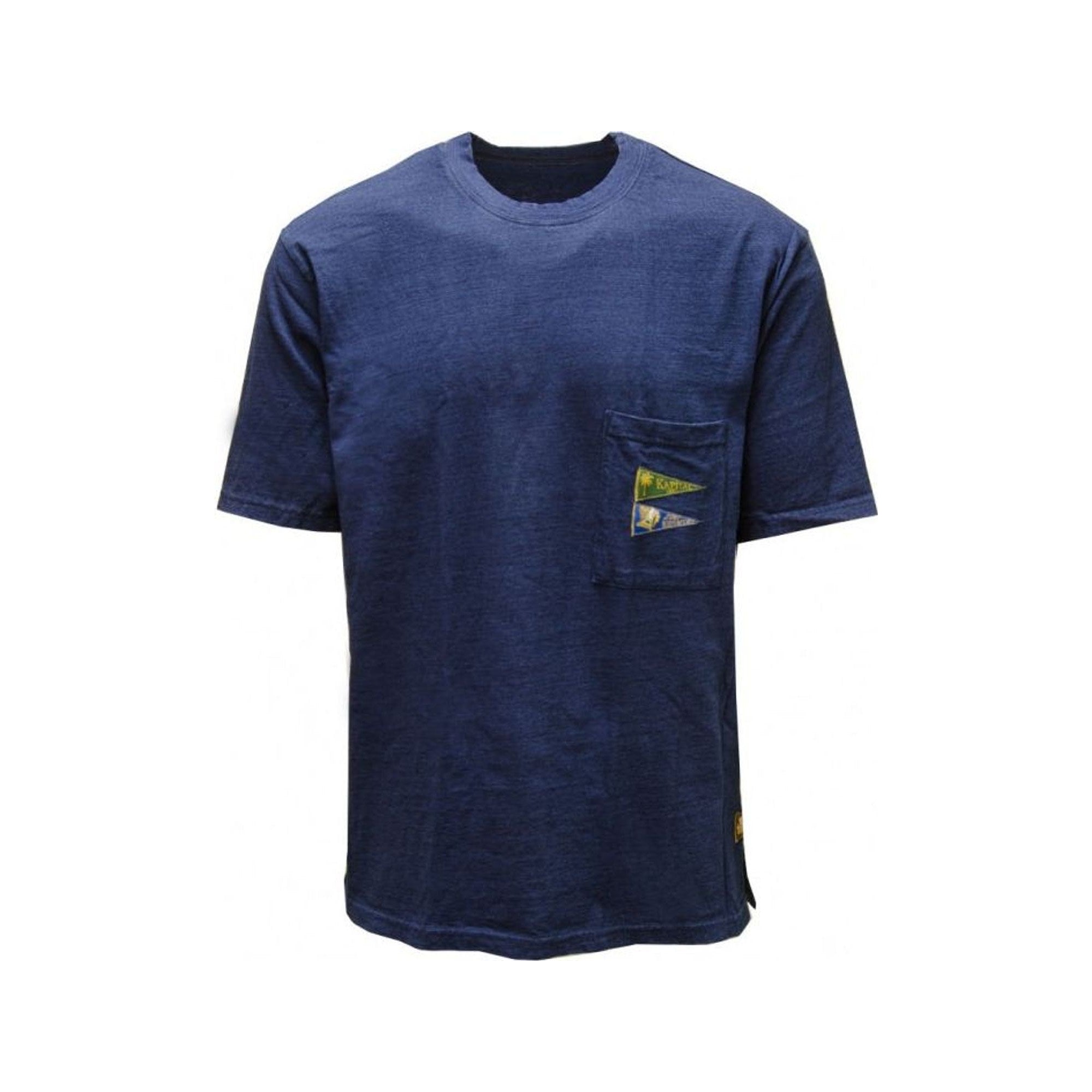 Kapital Flag Pocket T-Shirt Navy