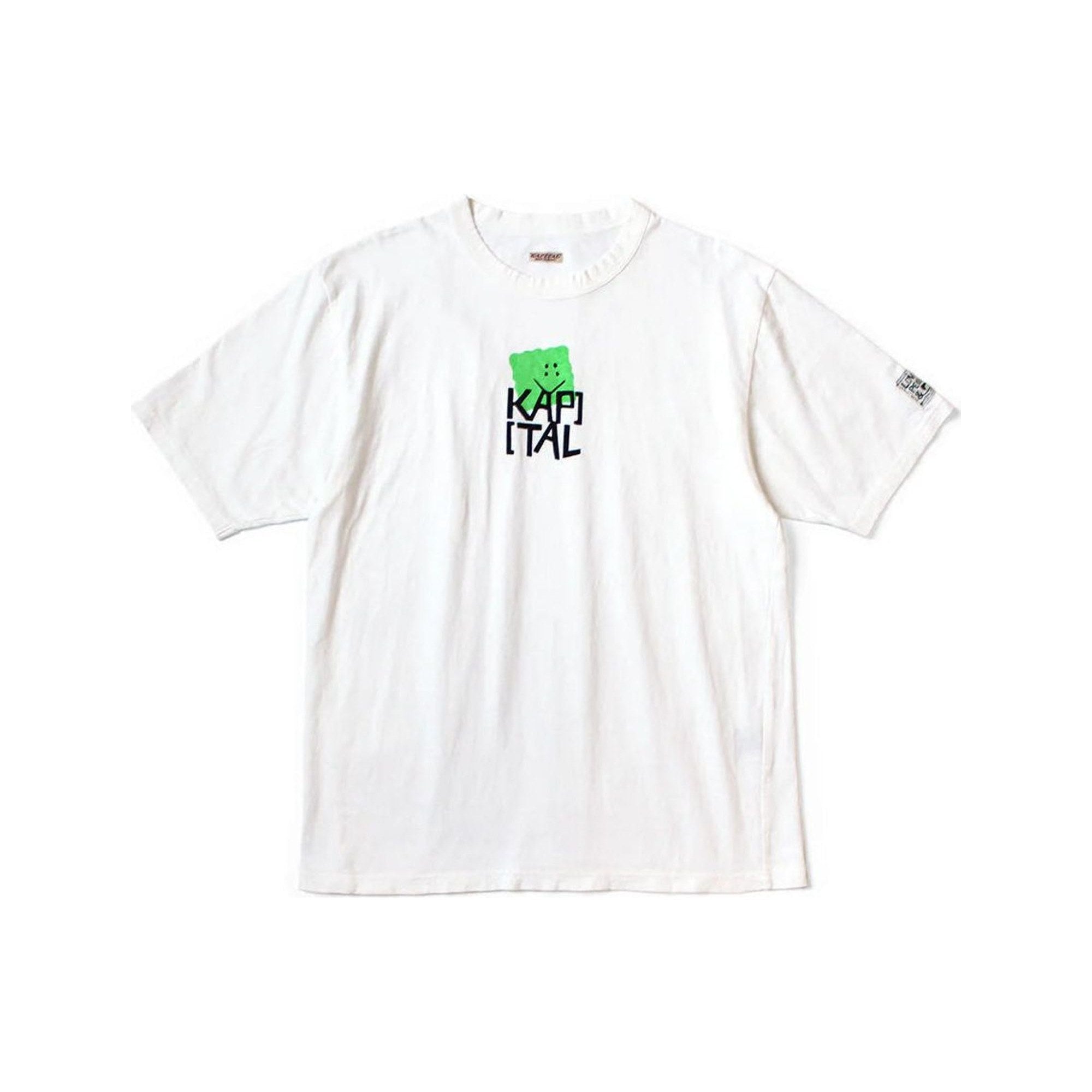 Kapital Green Marshmallow T-Shirt White
