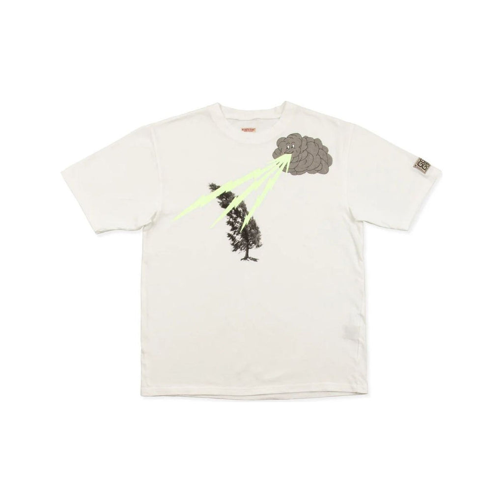 Kapital Green Thunder T-Shirt White