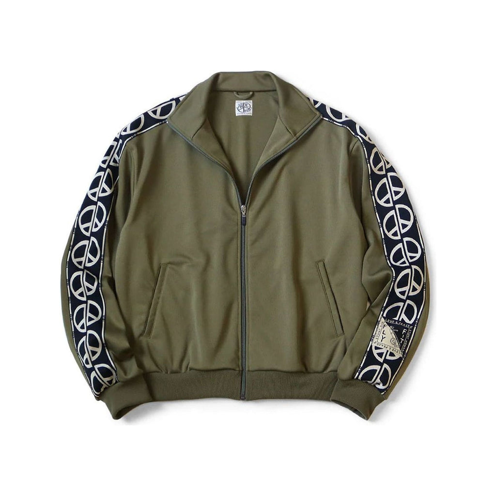 Kapital Smooth Jersey TH.D.D. Olive Track Jacket