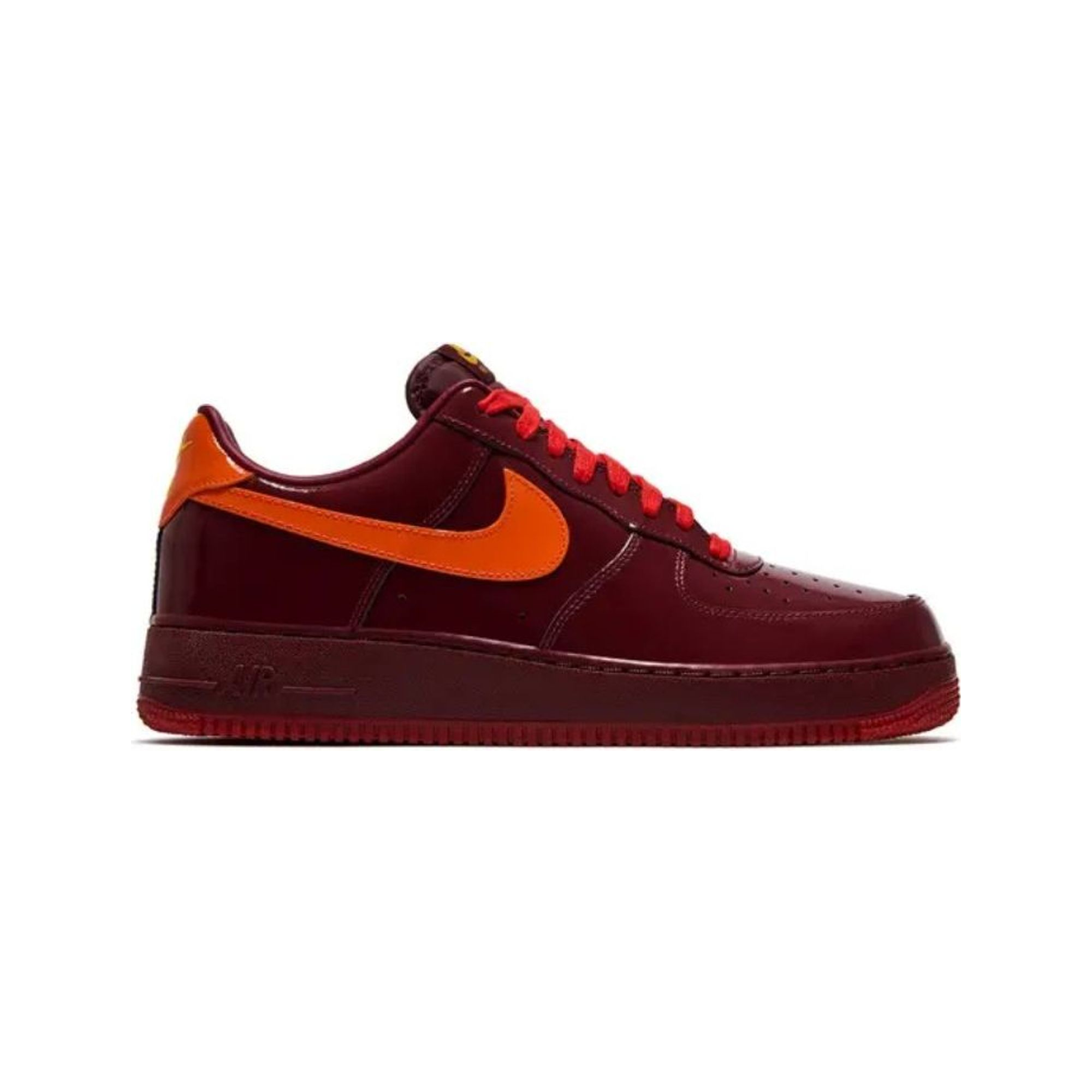 Nike Air Force 1 Low 'Patent Leather Dark Team Red'