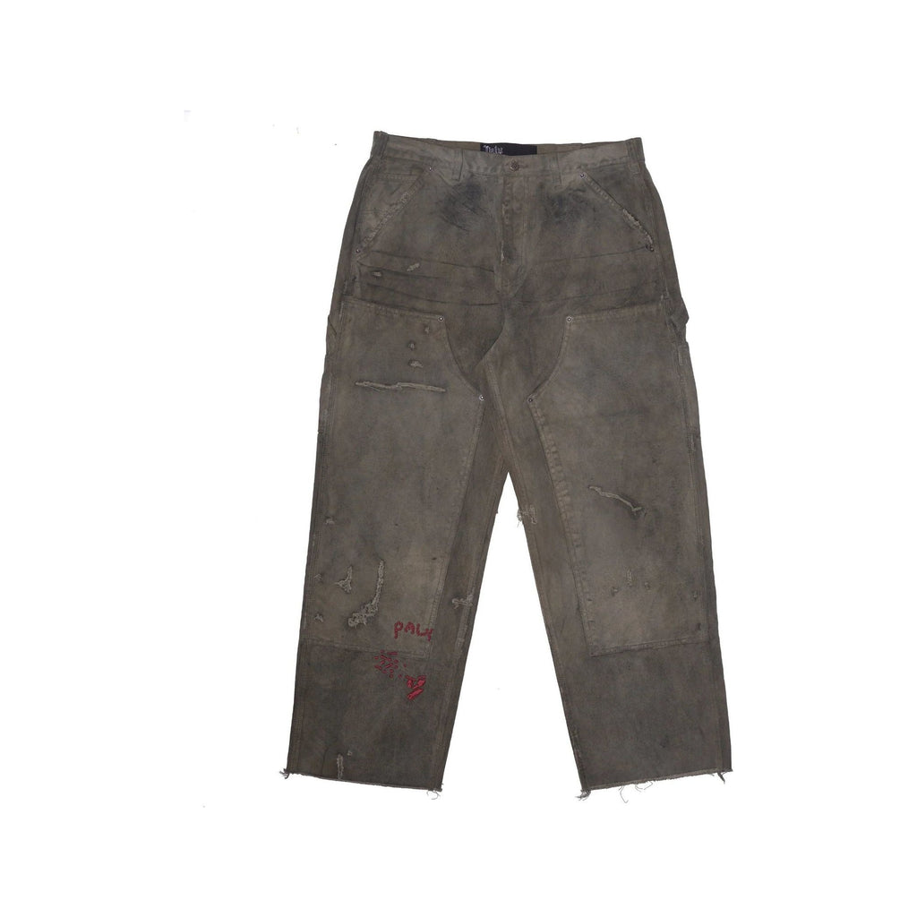 Paly Hollywood Been Thru It Waxed Grey Pants