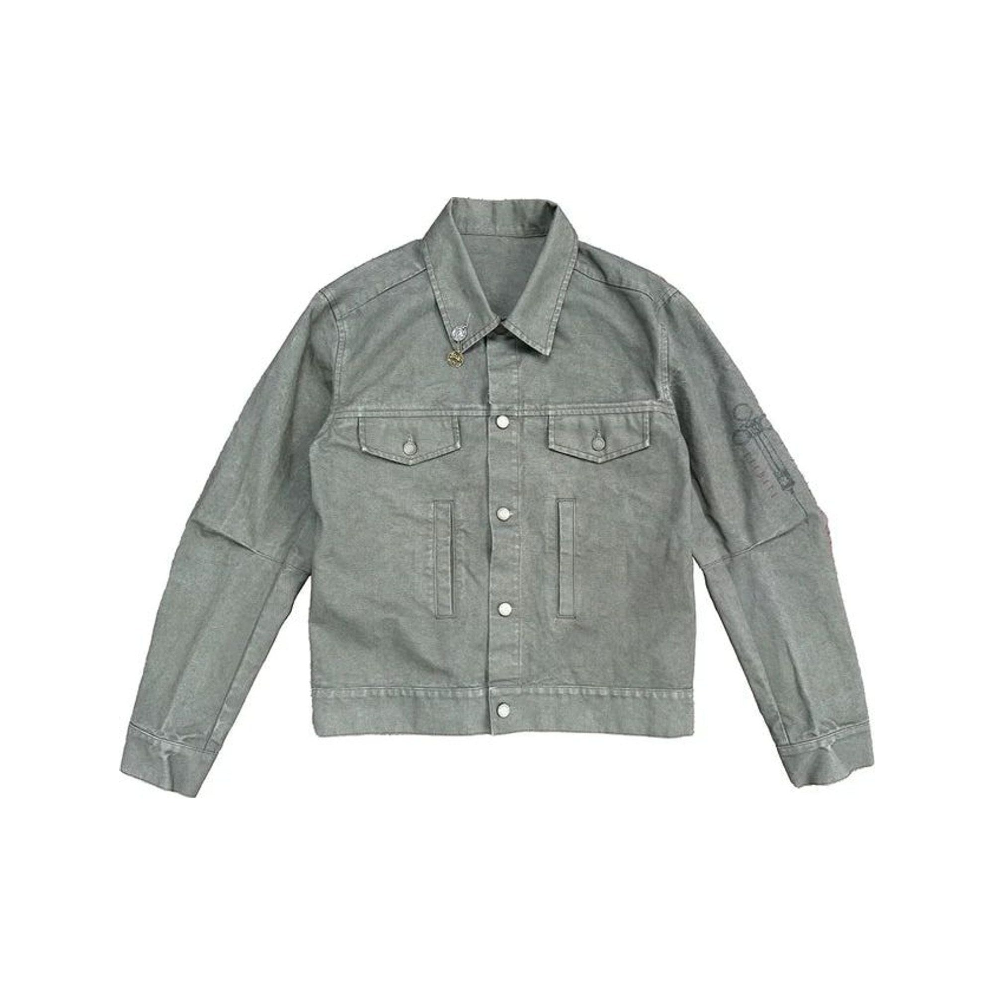 Richill Melancholy Coin Canvas Grey Jacket