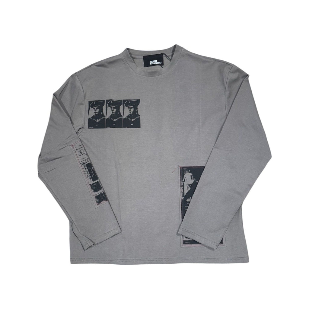 Richill Melancholy Propaganda Patch LS Grey T-Shirt