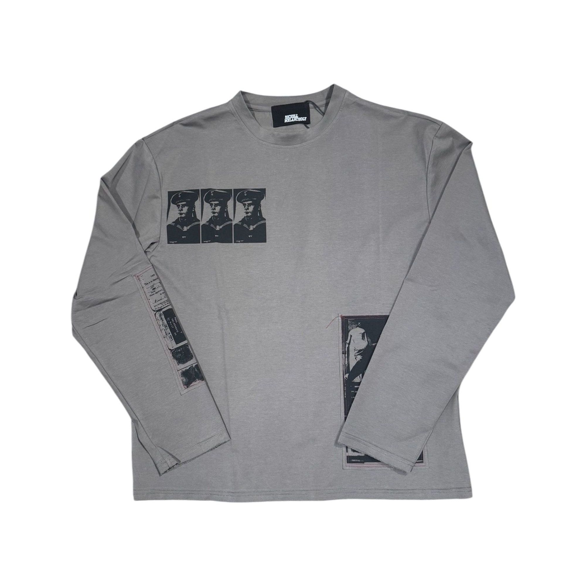 Richill Melancholy Propaganda Patch LS Grey T-Shirt