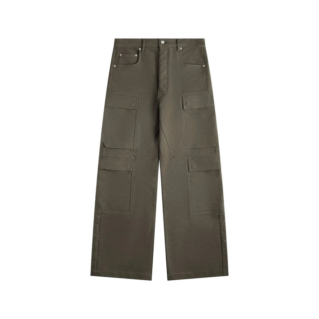 Rick Owens Bosco Green Double Cargo Pants