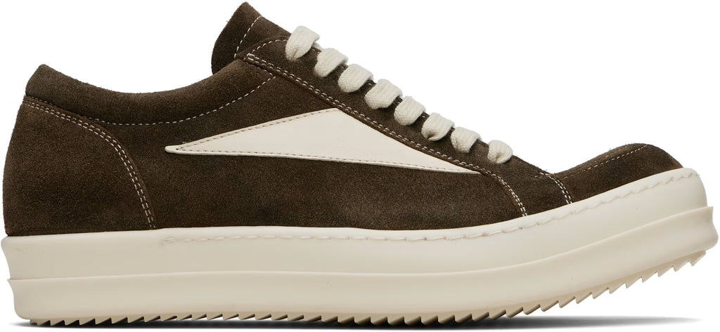 Rick Owens Vintage Indigo/Milk Suede Sneakers