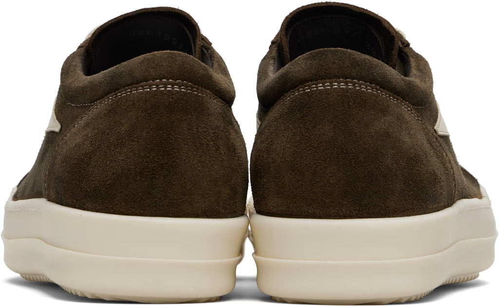 Rick Owens Vintage Indigo/Milk Suede Sneakers