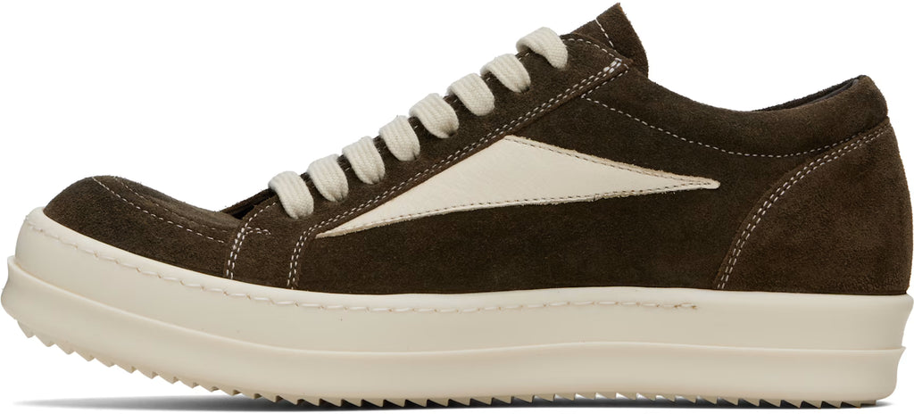 Rick Owens Vintage Indigo/Milk Suede Sneakers