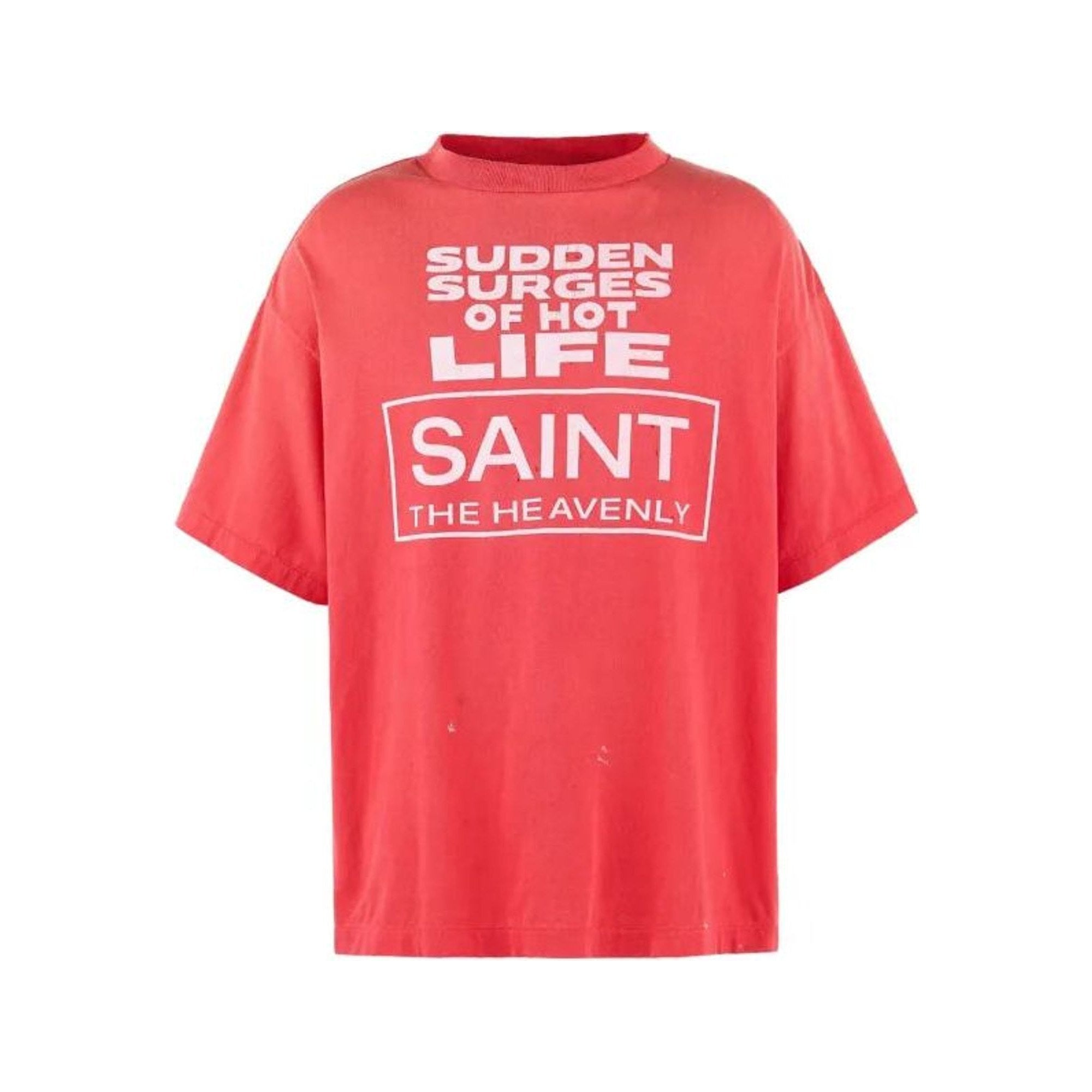 Saint Michael Sudden Surges T-Shirt Red