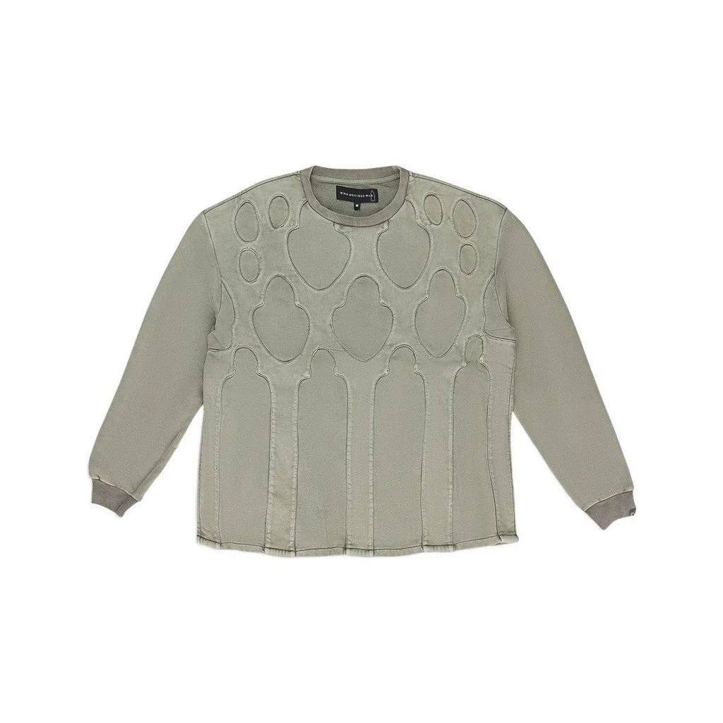 Who Decides War Chapel Grey Crewneck