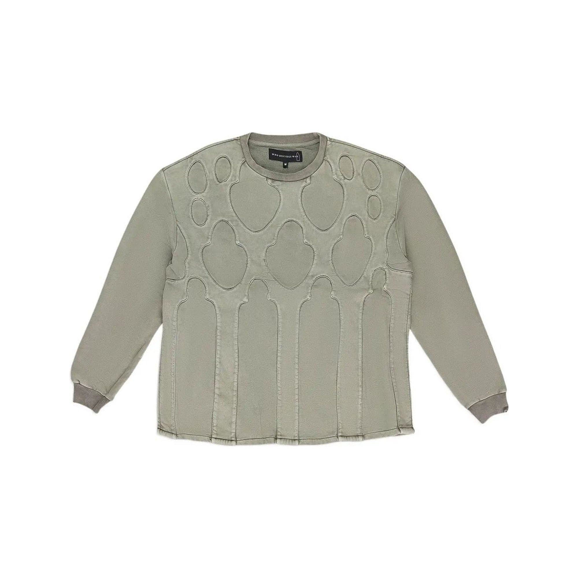 Who Decides War Chapel Grey Crewneck